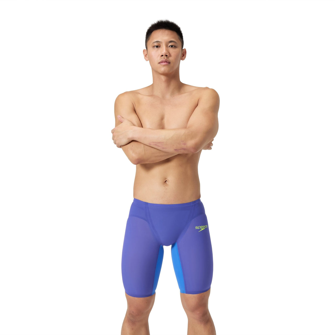 SPEEDO MENS FASTSKIN LZR PURE VALOR 2.0 JAMMER DEEP ROYAL / COBALT - Puple