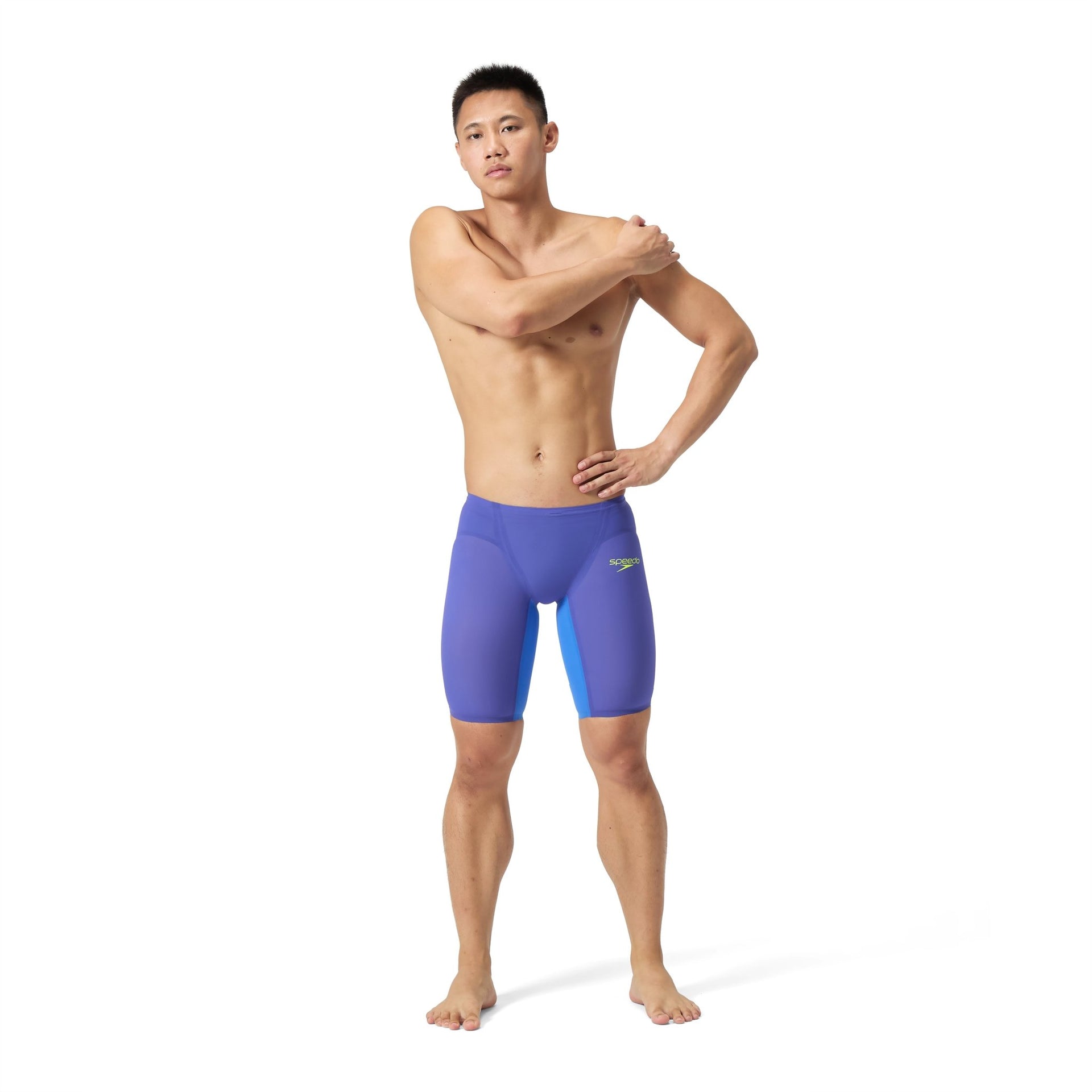 SPEEDO MENS FASTSKIN LZR PURE VALOR 2.0 JAMMER DEEP ROYAL / COBALT - Puple