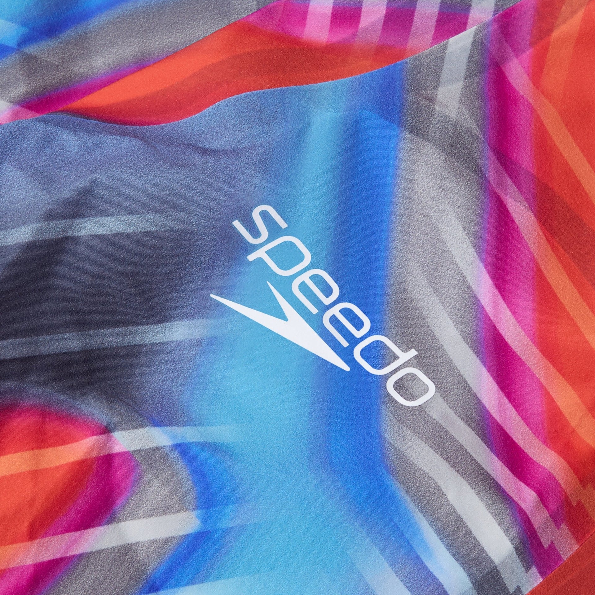 SPEEDO MENS FASTSKIN LZR PURE VALOR 2.0 JAMMER FLAME RED / PICTON BLUE - Red