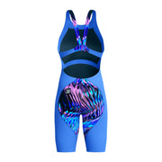 SPEEDO WOMENS FASTSKIN LZR IGNITE KNEESKIN DARK SHINE / COBALT - Blue