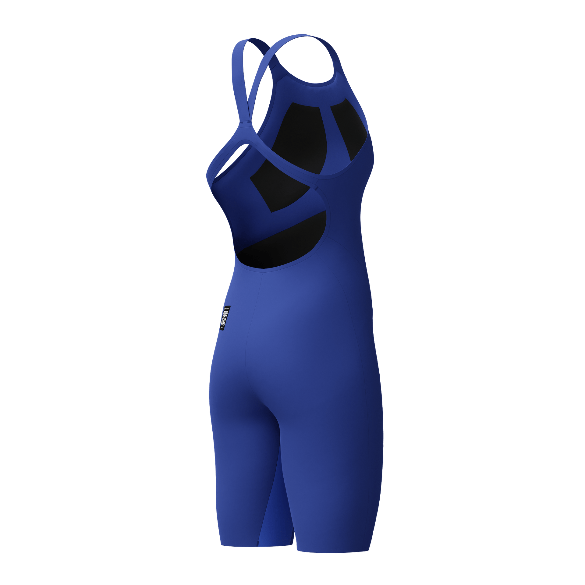 SPEEDO WOMENS FASTSKIN LZR PURE VALOR 2.0 OPENBACK KNEESKIN DEEP ROYAL / COBALT - Purple