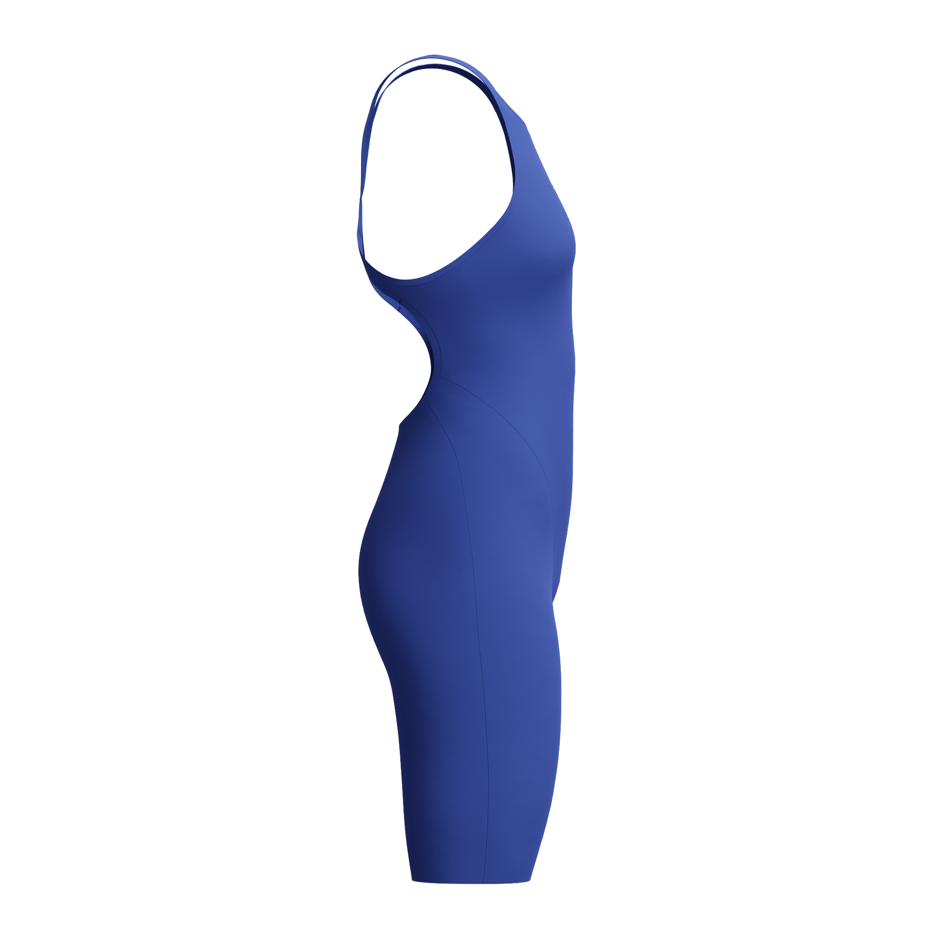 SPEEDO WOMENS FASTSKIN LZR PURE VALOR 2.0 OPENBACK KNEESKIN DEEP ROYAL / COBALT - Purple