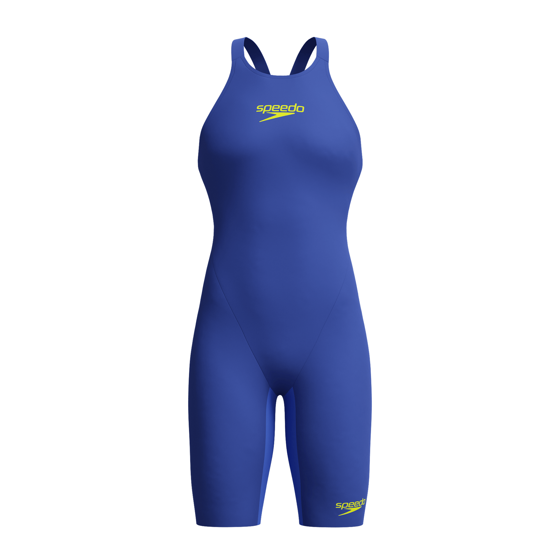 SPEEDO WOMENS FASTSKIN LZR PURE VALOR 2.0 OPENBACK KNEESKIN DEEP ROYAL / COBALT - Purple