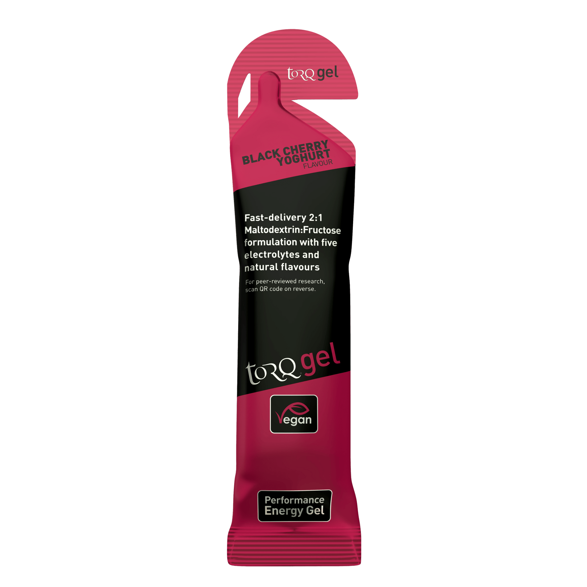 TORQ ENERGY GEL BLACK CHERRY YOGHURT - 45g