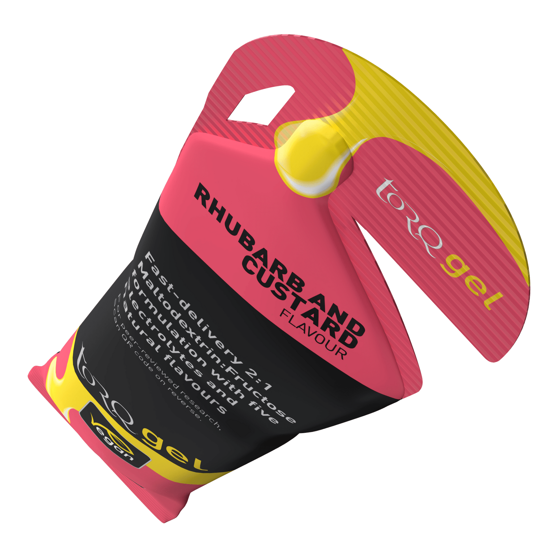 TORQ ENERGY GEL RHUBARB & CUSTARD - 45g