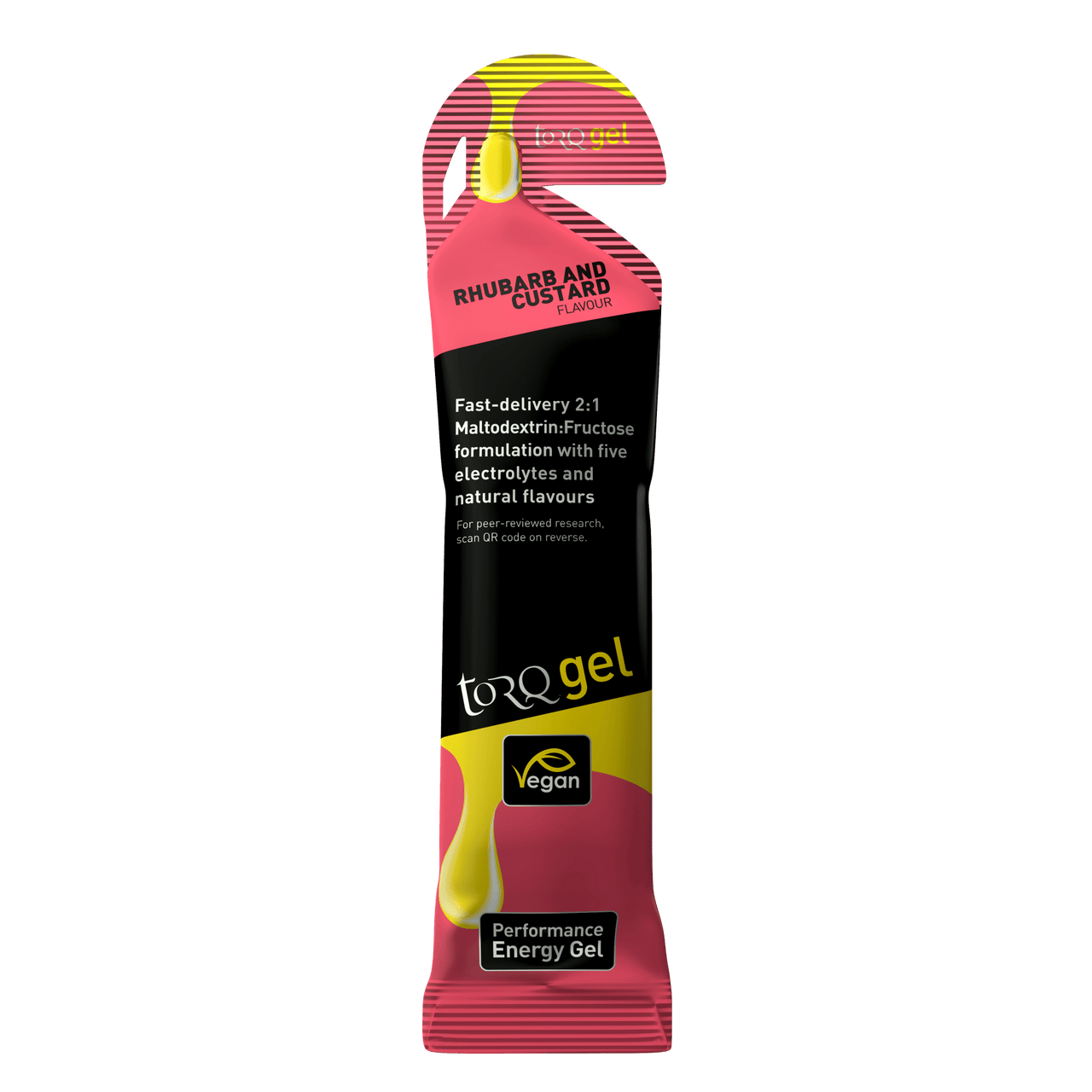 TORQ ENERGY GEL RHUBARB & CUSTARD - 45g