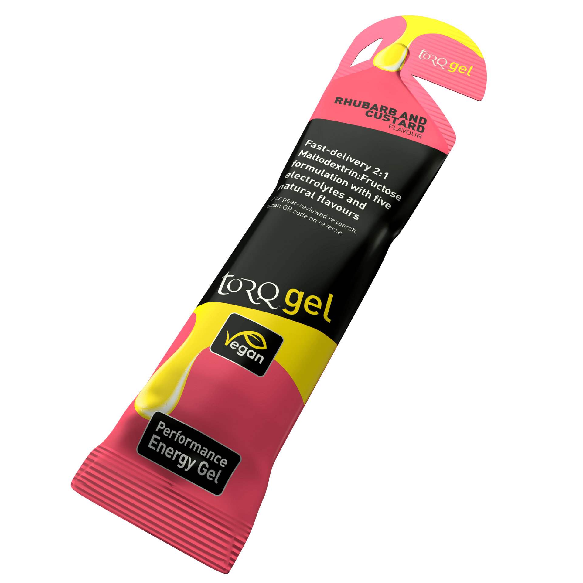 TORQ ENERGY GEL RHUBARB & CUSTARD - 45g