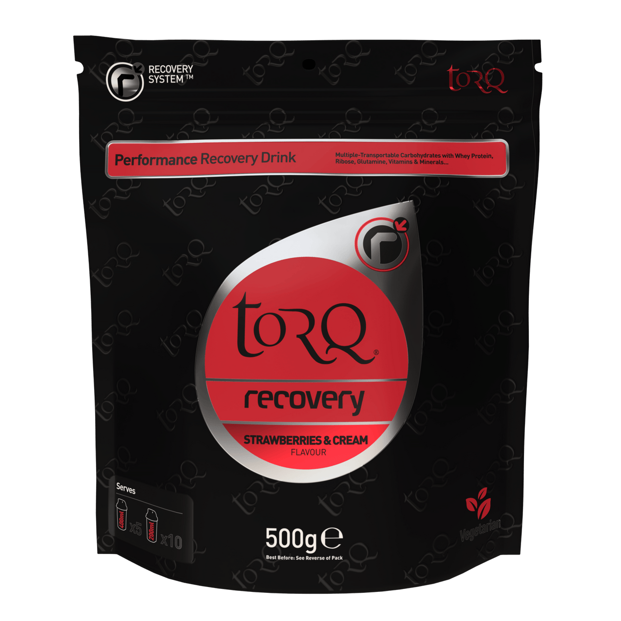 TORQ RECOVERY POUCH STRAWBERRIES & CREAM - 500g