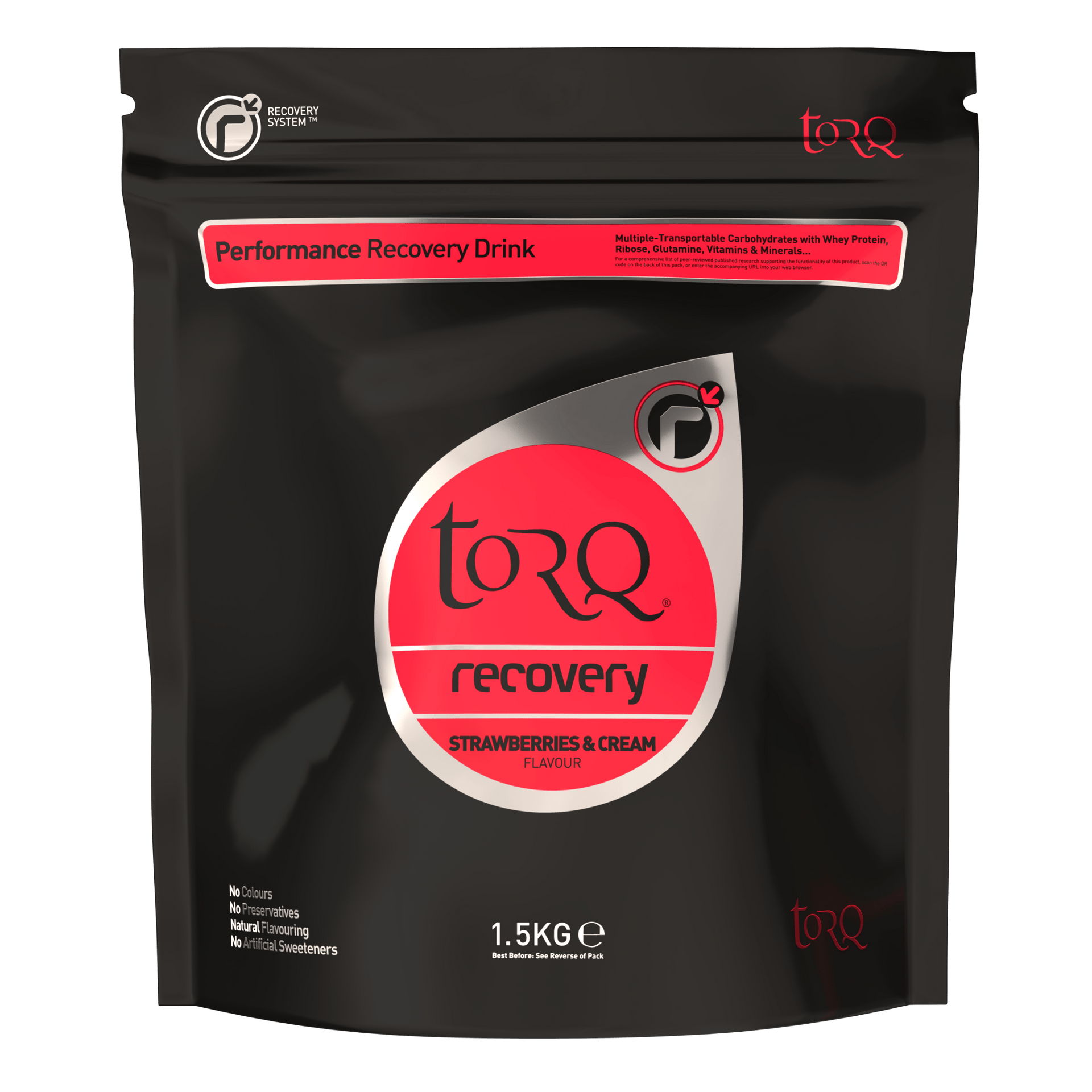 TORQ RECOVERY POUCH STRAWBERRIES & CREAM - 1.5kg