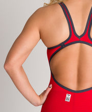 ARENA WOMENS POWERSKIN CARBON AIR² OPEN BACK KNEESUIT Kneesuit Arena Red