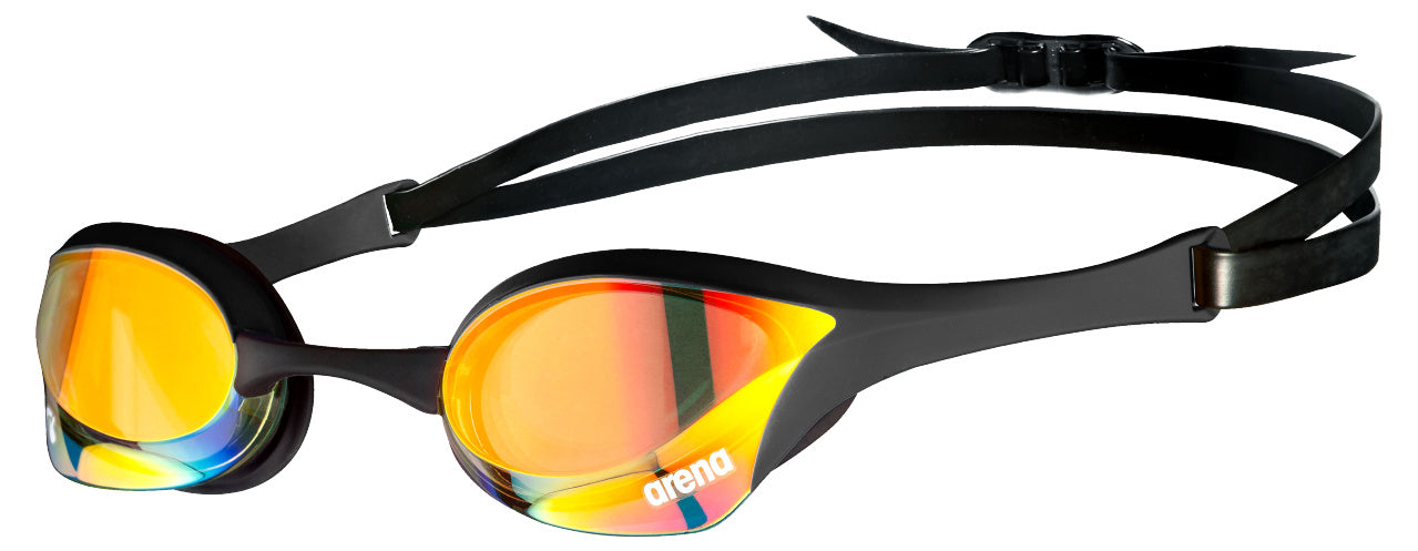 ARENA COBRA ULTRA SWIPE MIRROR YELLOW COPPER LENSES Goggles Arena Black  