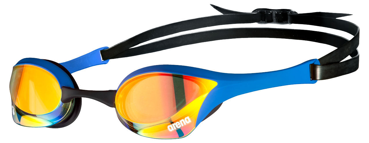 ARENA COBRA ULTRA SWIPE MIRROR YELLOW COPPER LENSES Goggles Arena Blue  