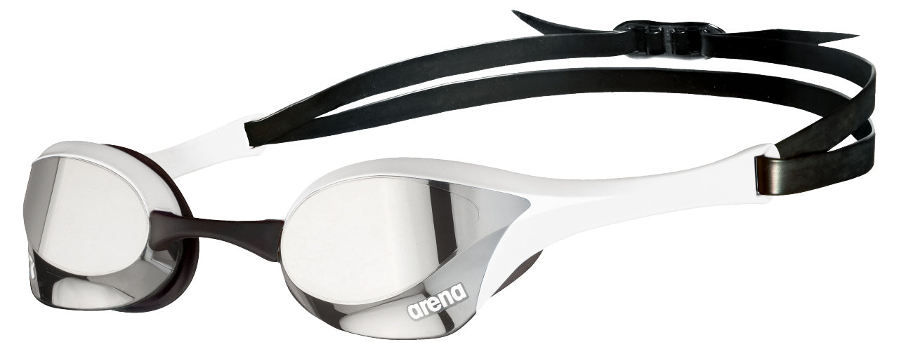 ARENA COBRA ULTRA SWIPE MIRROR SILVER LENSES Goggles Arena White  