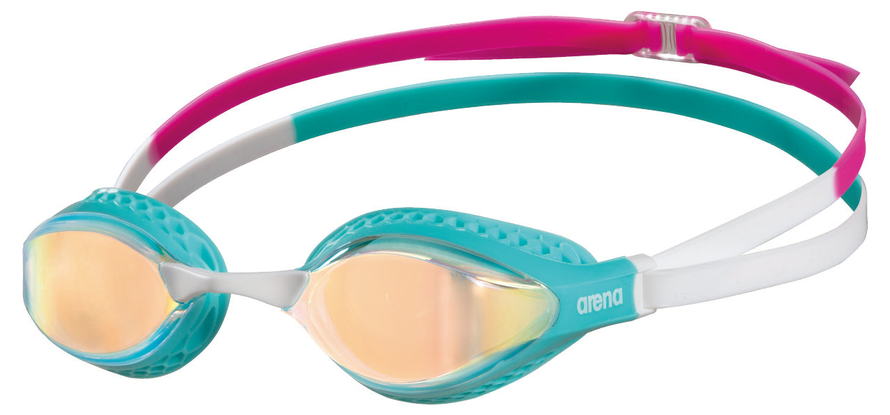 ARENA AIR SPEED MIRROR YELLOW COPPER LENSES Goggles Arena Aqua  