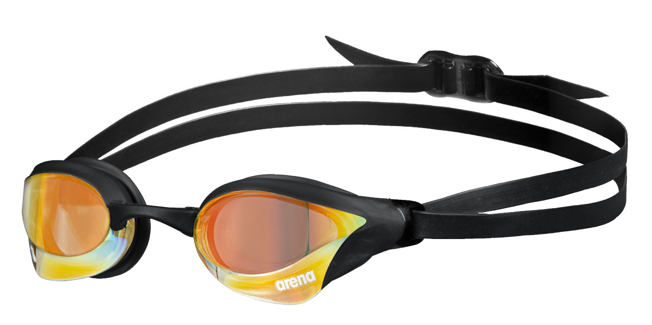 ARENA COBRA CORE SWIPE MIRROR YELLOW COPPER LENSES Goggles Arena Black  