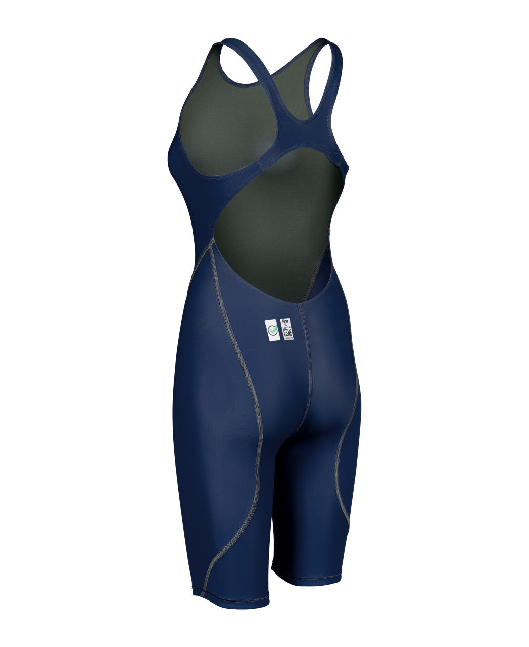 ARENA WOMENS POWERSKIN ST NEXT OPEN BACK KNEESUIT Kneesuit Arena Navy