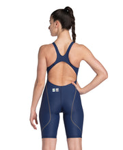 ARENA WOMENS POWERSKIN ST NEXT OPEN BACK KNEESUIT Kneesuit Arena Navy