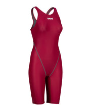 ARENA WOMENS POWERSKIN ST NEXT OPEN BACK KNEESUIT Kneesuit Arena Red