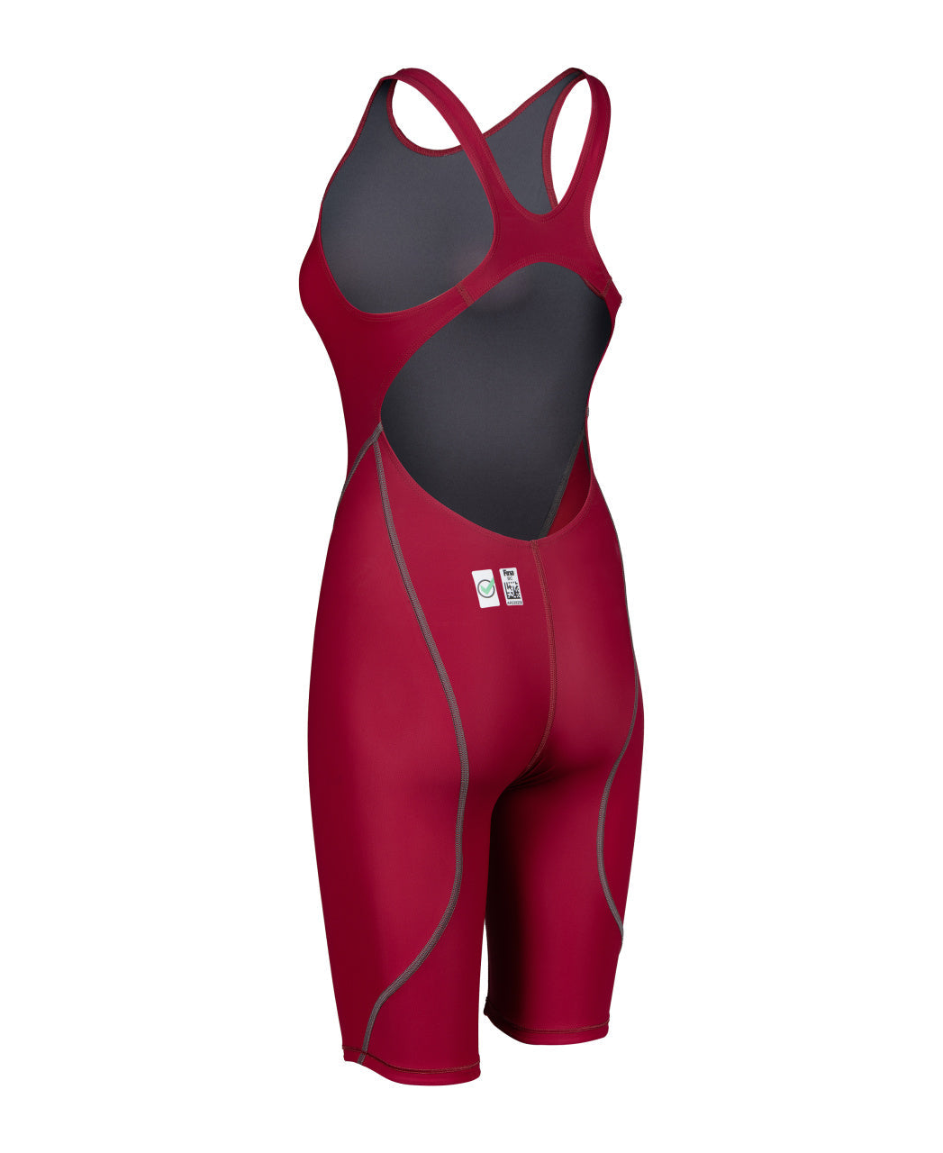 ARENA WOMENS POWERSKIN ST NEXT OPEN BACK KNEESUIT Kneesuit Arena Red