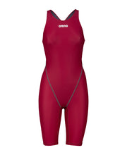 ARENA WOMENS POWERSKIN ST NEXT OPEN BACK KNEESUIT Kneesuit Arena Red