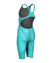 ARENA GIRLS POWERSKIN ST NEXT OPEN BACK KNEESUIT Kneesuit Arena Aqua