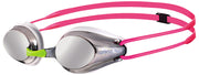 ARENA TRACKS JUNIOR MIRROR SILVER LENSES Goggles Arena Pink  