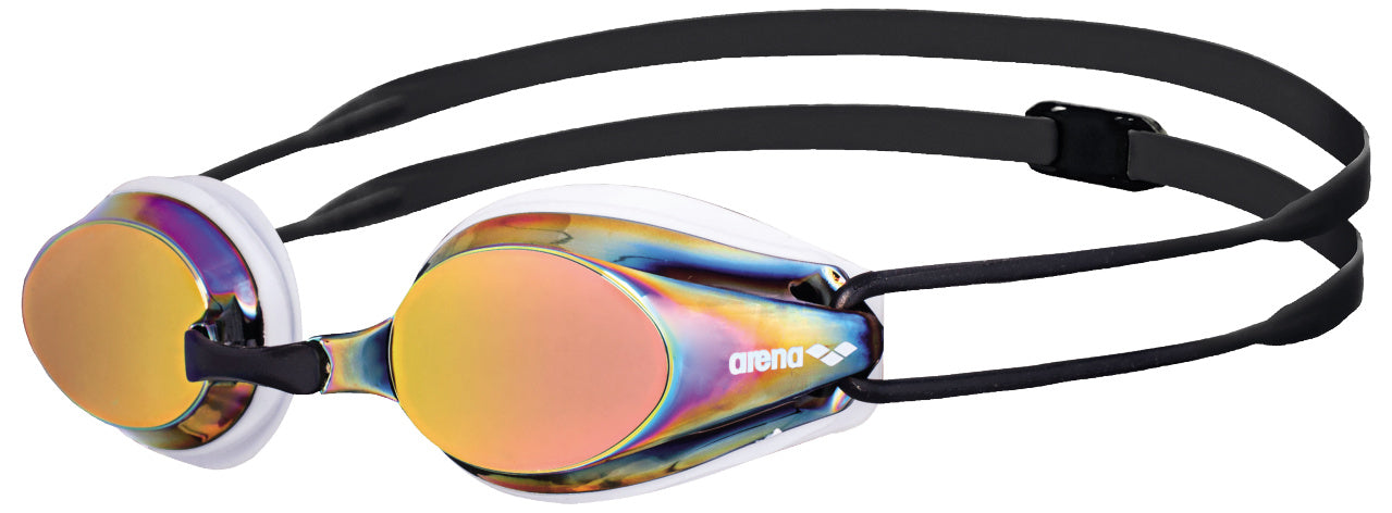 ARENA TRACKS MIRROR RED COPPER LENSES Goggles Arena White  