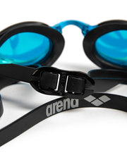 ARENA COBRA EDGE SWIPE MIRROR AQUA LENSES - Black