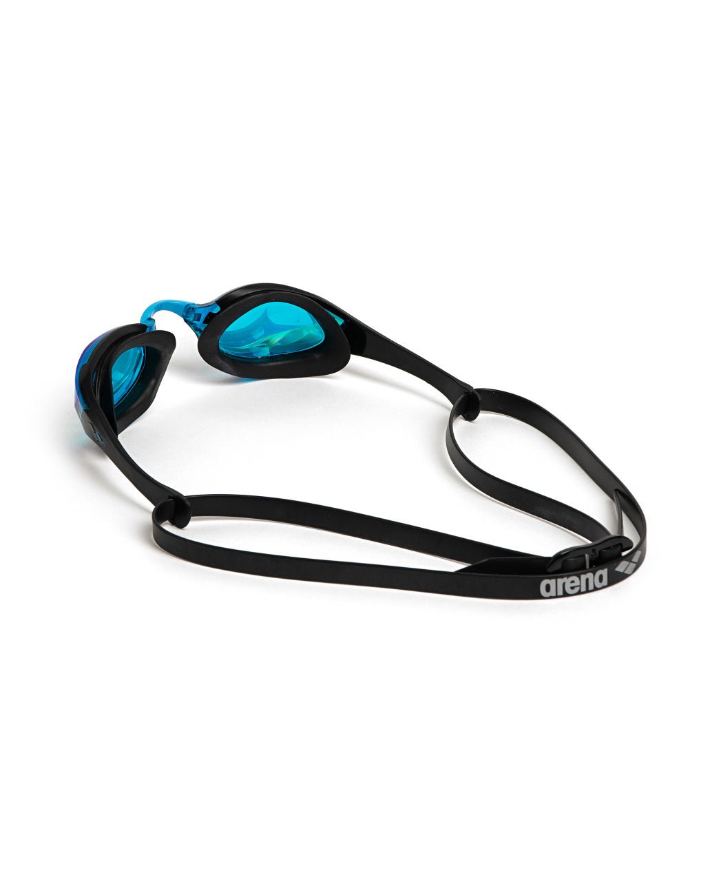 ARENA COBRA EDGE SWIPE MIRROR AQUA LENSES - Black