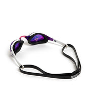 ARENA COBRA EDGE SWIPE MIRROR VIOLET LENSES - White