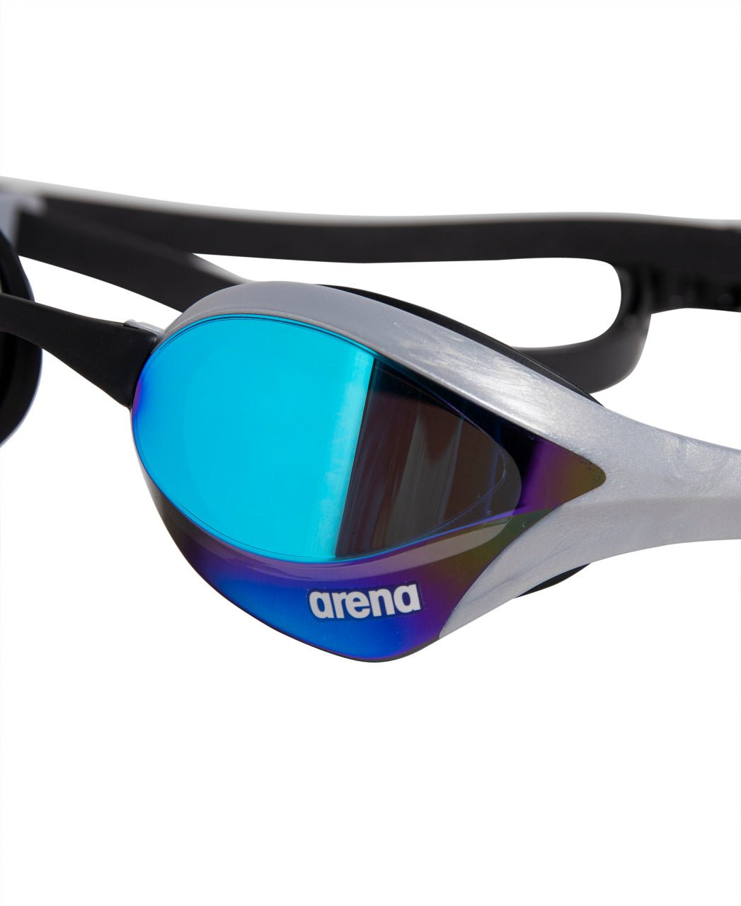 ARENA COBRA ULTRA SWIPE MIRROR BLUE LENSES - Silver