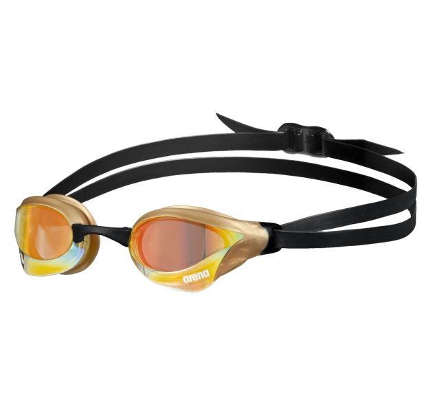 ARENA COBRA CORE SWIPE MIRROR YELLOW COPPER LENSES Goggles Arena Gold  