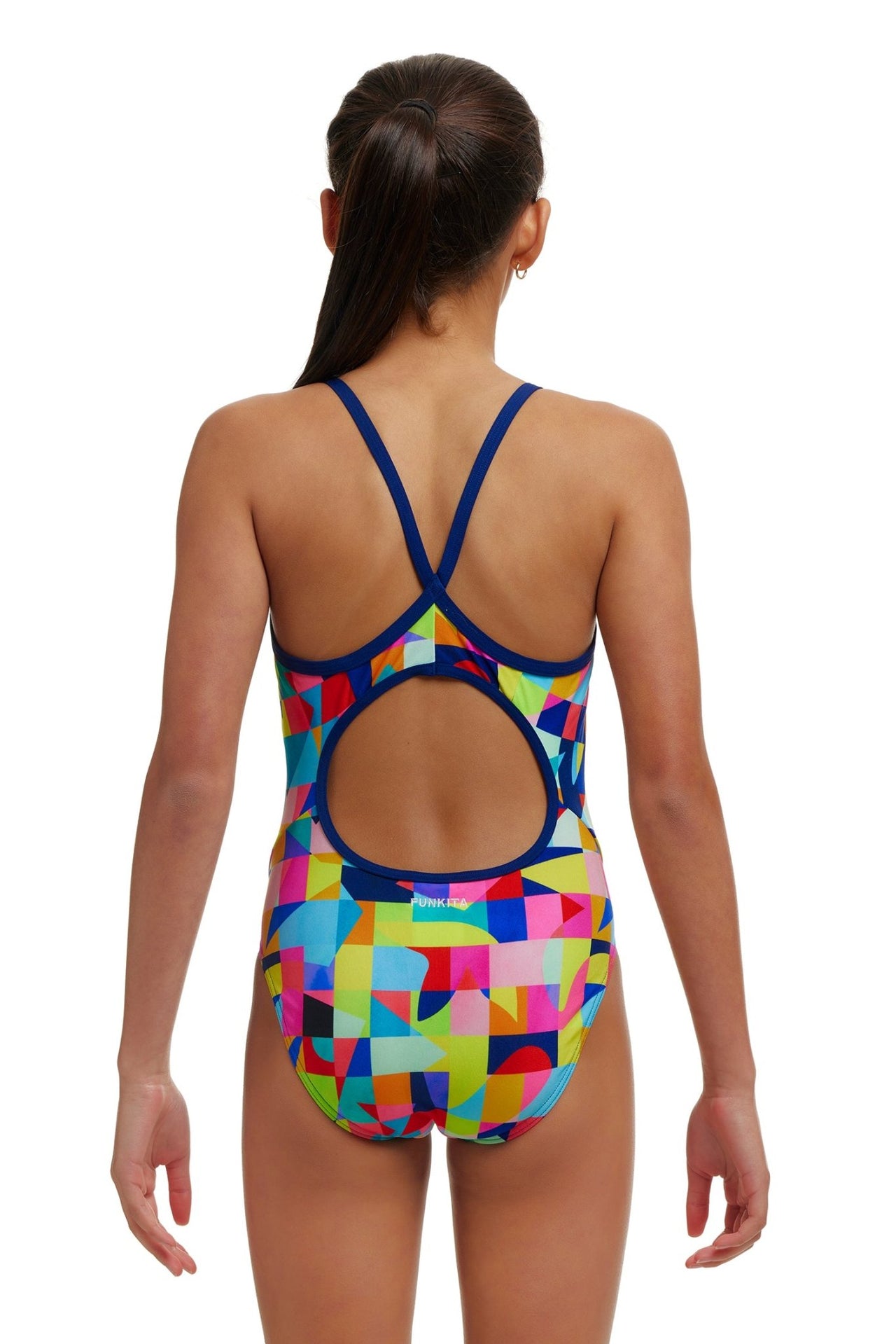 FUNKITA GIRLS ON THE GRID DIAMOND BACK ONE PIECE - Multicolour