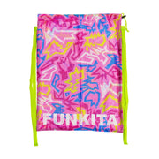 FUNKITA ROCK STAR MESH GEAR BAG - Pink