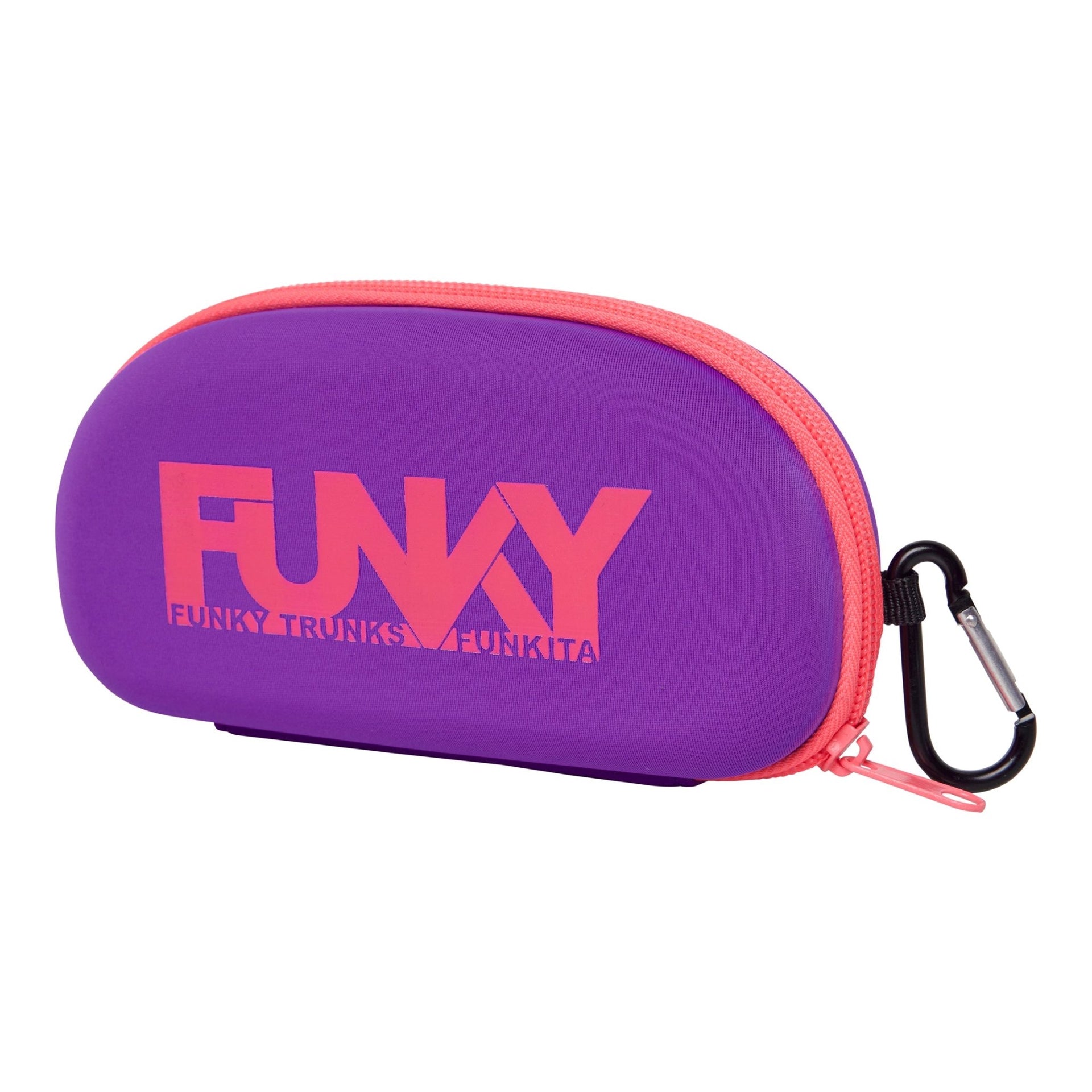 FUNKY PURPLE PUNCH CASE CLOSED GOGGLE CASE - Purple