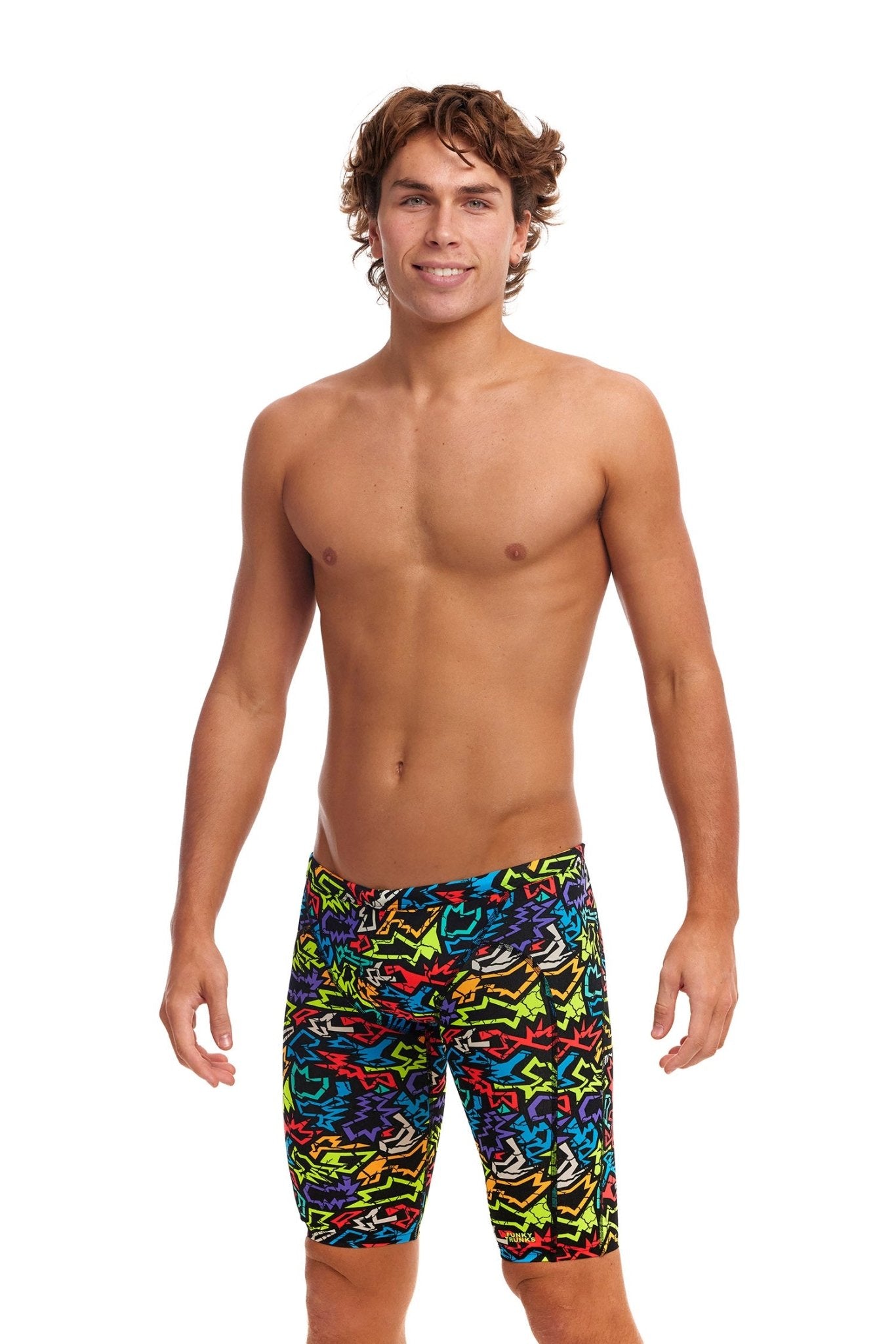 FUNKY TRUNKS MENS FUNK ME TRAINING JAMMER - Multicolour