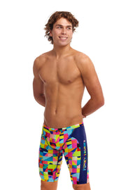 FUNKY TRUNKS MENS ON THE GRID TRAINING JAMMER - Multicolour