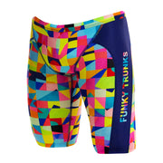 FUNKY TRUNKS MENS ON THE GRID TRAINING JAMMER - Multicolour