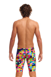 FUNKY TRUNKS MENS ON THE GRID TRAINING JAMMER - Multicolour